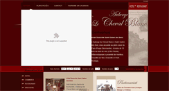 Desktop Screenshot of hotel-lechevalblanc.com